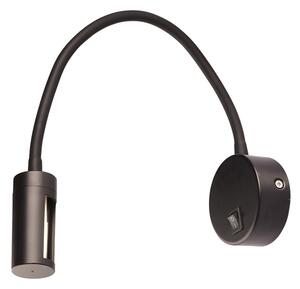Σποτ Μονόφωτο LED Aca Alis SF126LEDSB Black