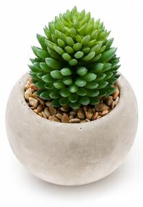 Τεχνητό Φυτό Σε Γλάστρα (6.5εκ.) Emerald Succulent-3 420007