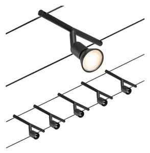 Paulmann 94446 - ΣΕΤ 5xGU5,3/10W Φωτιστικό σποτ SALT 230V μαύρο