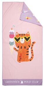 Παιδική Πετσέτα Θαλάσσης Microfiber 2 Όψεων (70x140) Greenwich Polo Club Junior 4082