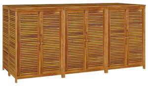 VidaXL Μπαούλο Αποθήκευσης Κήπου 210x87x104 εκ. από Μασίφ Ξύλο Ακακίας