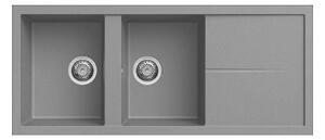 Νεροχύτης κουζίνας UNICO 500 Titanium 73 ELLECI 116x50cm