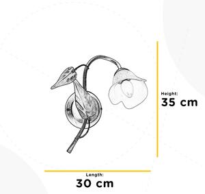 ONLI - Φωτιστικό τοίχου MIRANDA 1xE14/6W/230V