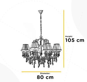 ONLI - Πολύφωτο KAREN 5xE14/6W/230V μπρονζέ