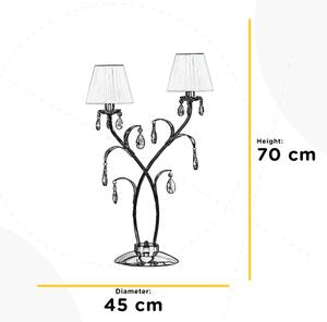 ONLI - Eπιτραπέζια λάμπα JACQUELINE 2xE14/6W/230V 70 cm