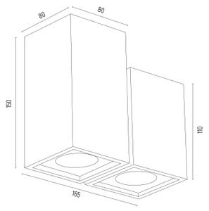 Argon 7175 - Φωτιστικό σποτ MORTIMER 2xGU10/5W/230V