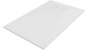 Mexen Hugo ορθογώνιος δίσκος ντους SMC 140 x 90 cm, λευκός - 42109014