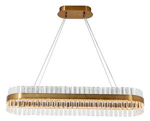 Zambelis 22041 - Led Dimmable κρεμαστό φωτιστικό οροφής LED/68W/230V χρυσαφί