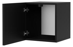 Wall cabinet CALABRINI 34x34 cm μαύρο