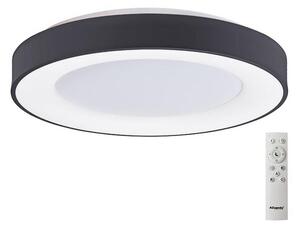 Azzardo AZ4991 - LED Dimmable φωτιστικό οροφής SANTANA LED/50W/230V μαύρο +RC