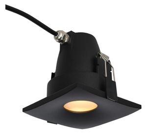 Azzardo AZ5392 -Χωνευτό φωτιστικό μπάνιου ROMOLO 1xGU10/50W/230V IP65 μαύρο