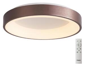 Azzardo AZ4990-LED Dimmable φωτιστικό οροφής SANTANA LED/50W/230V brown+RC