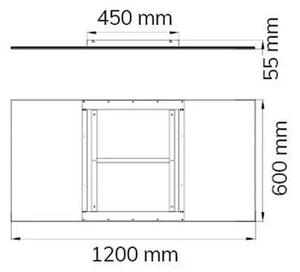 Wofi 9693.01.70.6200 - LED Dimmable φωτιστικό οροφής LIV LED/44W/230V + RC