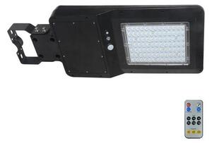 LED Ηλιακό φωτιστικό κήπου με αισθητήρα LED/40W/9,6V IP65 6000K + RC