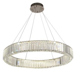 Led Dimmable κρεμαστό φωτιστικό οροφής LED/50W/230V 3000-6500K χρώμιο + τηλεχειριστήριο