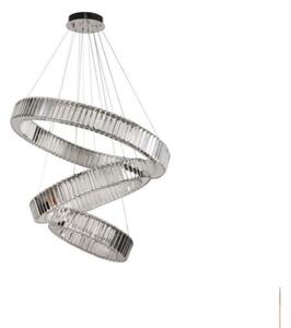 Led Dimmable κρεμαστό φωτιστικό οροφής LED/115W/230V 3000-6500K χρώμιο + τηλεχειριστήριο