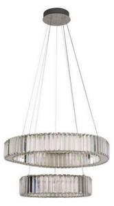 Led Dimmable κρεμαστό φωτιστικό οροφής LED/65W/230V 3000-6500K χρώμιο + τηλεχειριστήριο