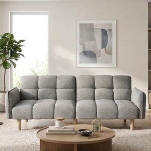 Τριθέσιος Καναπές Κρεβάτι Dream Home Deco Factory με αφαιρούμενα μπράτσα και διαστάσεις 195x83x91cm