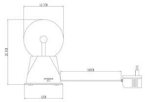 Globo 280110 - Επιτραπέζια λάμπα LED PLASMA LED/3,6W/230V