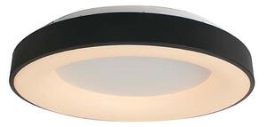 LED Dimmable φωτιστικό οροφής LED/49W/230V 3000K διάμετρος 60 cm μαύρο