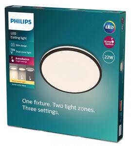 Philips- LED Dimmable φωτιστικό οροφής OZZIET SCENE SWITCH LED/22W/230V 2700K