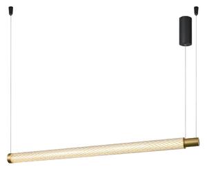 Φωτιστικό Οροφής Μονόφωτο LED 3 CCT Aca Mystique CNP42GBCCT Gold/Sand Black
