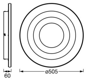 Ledvance - Φωτιστικό οροφής LED ORBIS SPIRAL LED/42W/230V