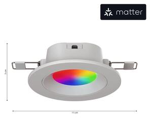 LED RGBW Κρεμαστό φωτιστικό οροφής dimming ESSENTIALS LED/6W/230V 2700-6500K CRI 90