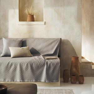Ριχτάρι Πολυθρόνας (180x180) Gofis Home Ori Rock Grey 401/15