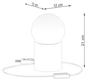 Sollux SL.1193 - Eπιτραπέζια λάμπα BOOMO 1xG9/8W/230V