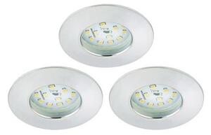 Briloner 8316-039-ΣΕΤ 3x Φωτιστικό μπάνιου dimming LED LED/5,5W/230V IP44