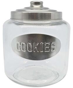 Μπισκοτιέρα Γυάλινη Cookies 800568 3000ml 19x19x19cm Clear Ankor