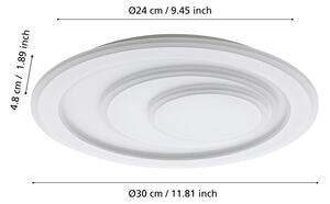 Eglo 32051 - Φωτιστικό οροφής LED PALAGIANO LED/14,7W/230V διάμετρος 30 cm