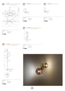 Redo 01-2784 - Eπιτραπέζια λάμπα ROY 2xG9/10W/230V