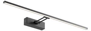 Redo 01-3463 - Φωτιστικό πίνακα LED LINEAR LED/8W/230V 60,5 cm CRI 92 μαύρο