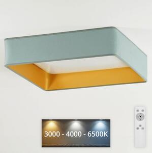 Brilagi - LED Φωτιστικό dimming VELVET SQUARE LED/24W/230V + RC μέντα