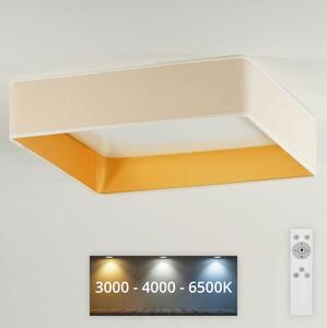 Brilagi - LED Φωτιστικό dimming VELVET SQUARE LED/24W/230V + RC κρεμ