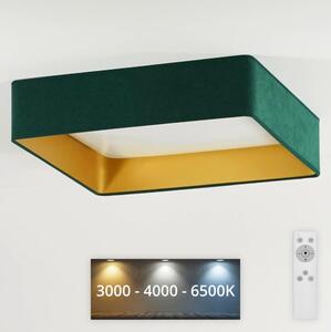 Brilagi - LED Φωτιστικό dimming VELVET SQUARE LED/24W/230V + RC πράσινο