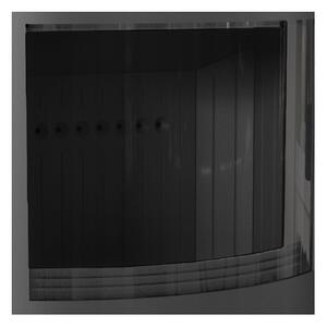 Kratki KOZA/AB/S/2/BLACK - Σόμπα από χάλυβδα 10kW 150 mm μαύρο