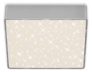 Briloner 7076-414 -Φωτιστικό οροφής LED STAR SKY LED/11W/230V 15x15 cm ασημί