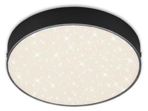 Briloner 7073-415 - Φωτιστικό οροφής LED STAR SKY LED/16W/230V διάμετρος 21 cm μαύρο