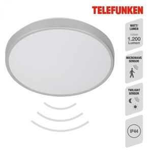 Telefunken 601604TF - Φωτιστικό οροφής μπάνιου LED LED/12W/230V διάμετρος 29 cm