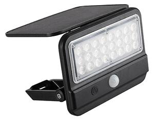 Rabalux 77040 - Ηλιακό φωτιστικό τοίχου LED FLAXTON LED/7W/3,7V IP54 μαύρο