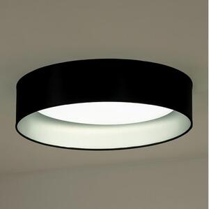 Duolla - Φωτιστικό οροφής LED ROLLER LED/24W/230V διάμετρος 45 cm μαύρο/ασημί