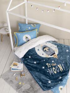Κουβέρτα Βελουτέ Μονή 160x220 - to the Moon Nima Kids
