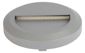 LED Φωτιστικό σκάλας εξωτερικού χώρου LED/2W/230V IP65 3000K γκρι