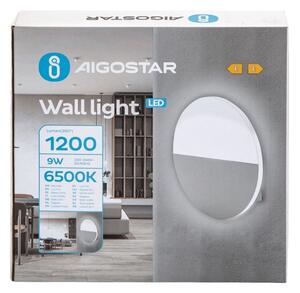 Aigostar - Φωτιστικό τοίχου LED LED/9W/230V 6500K λευκό