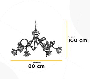 ONLI - Κρεμαστό φωτιστικό οροφής NINFEA 6xG9/6W/230V