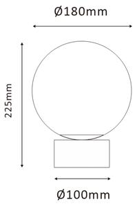 ONLI - Eπιτραπέζια λάμπα JANET 1xE14/6W/230V διάμετρος 20 cm