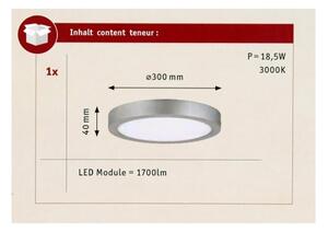 Paulmann 70655 - LED/17W Φωτιστικό οροφής LUNAR 230V